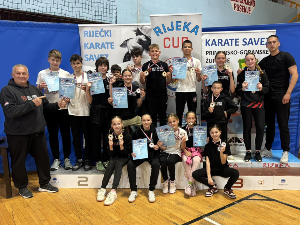 FOTO Karataši Okita osvojili 21 medalju na 'Rijeka Kupu', prije odlaska na Prvenstvo Balkana