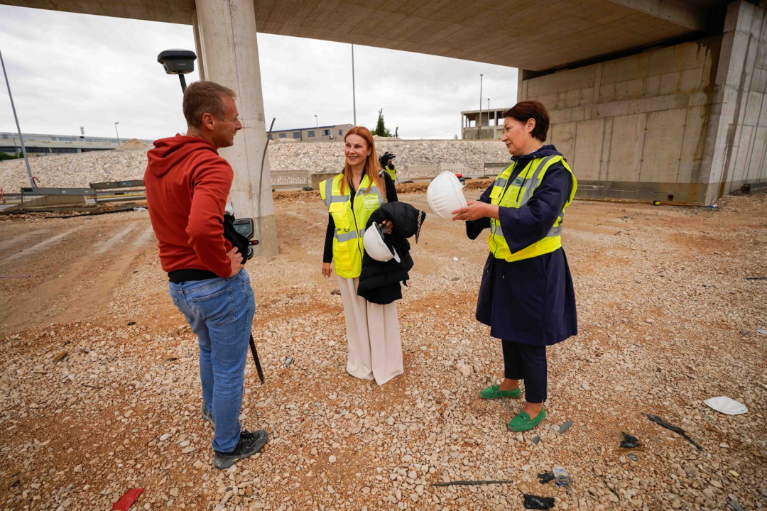 Radovi na čvoru Mandalina napreduju prema planu