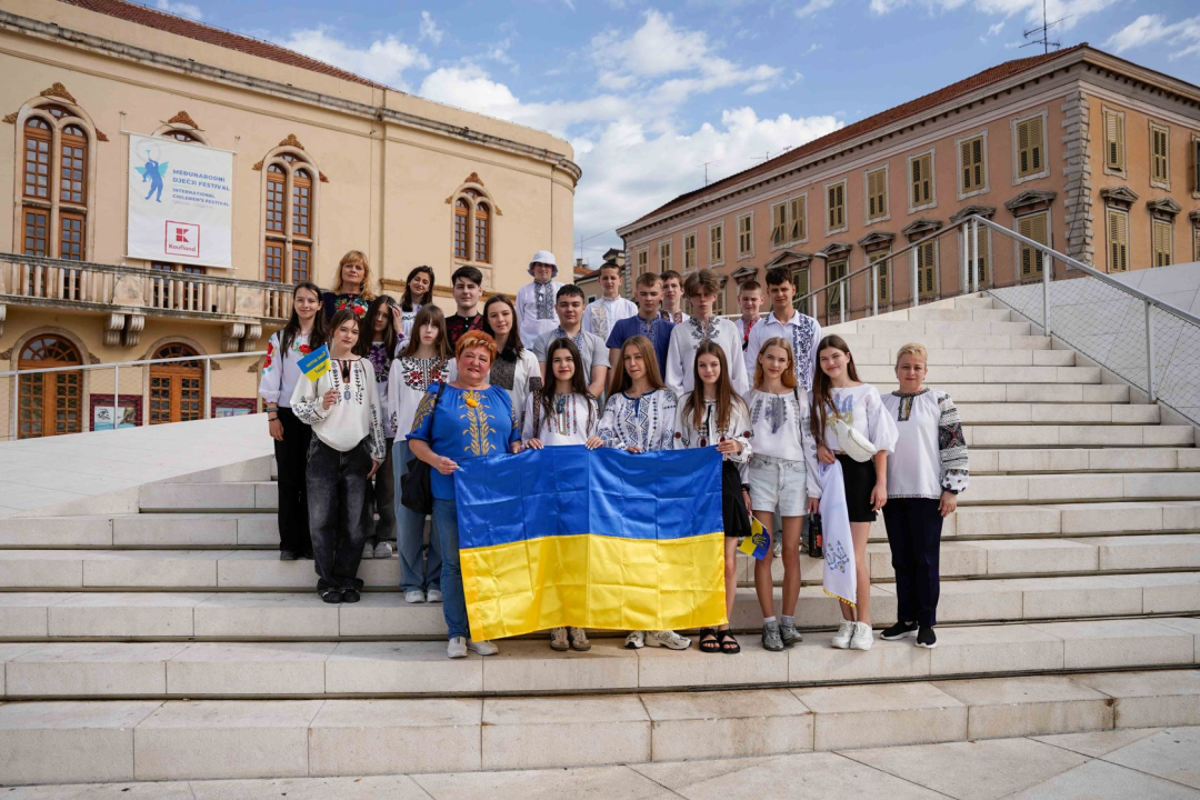 Šibenik ugostio male goste iz Ukrajine