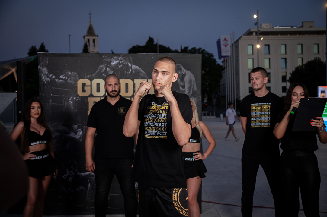 FOTO Pogledajte kako je izgledalo predstavljanje Golden Fight boraca na Poljani