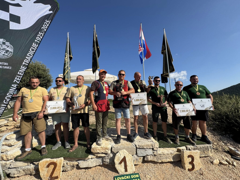 LD Kamenjarka iz Tisnog pobjednik 3. Memorijalnog kupa u lovnom streljaštvu ‘Đuro Dečak’ u Dazlini