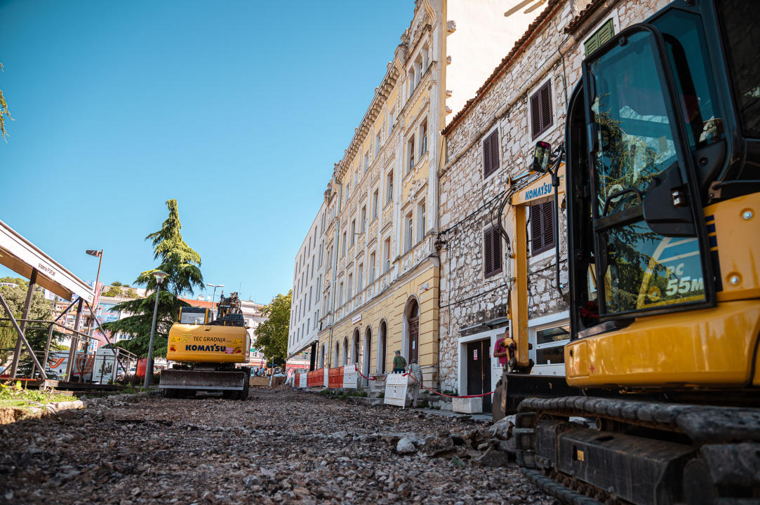 Počeli radovi kod bivšeg kina Tesla: Ulica Vladimira Nazora uskoro dobiva novo ruho