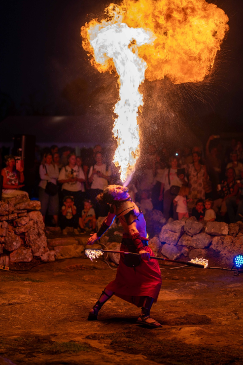 Mirisi, zvukovi i vatra antike: Vodice proslavile Bakanalije