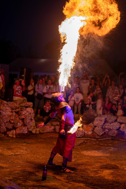 Mirisi, zvukovi i vatra antike: Vodice proslavile Bakanalije