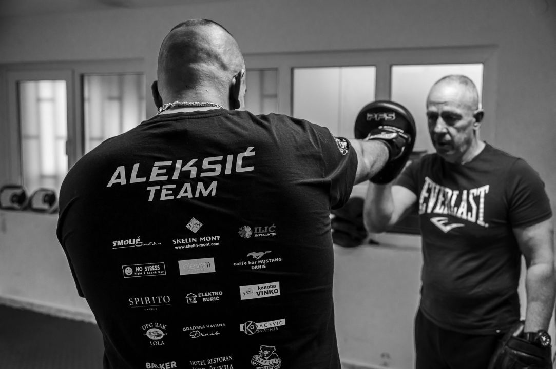 FOTO Šibenski boksač Marko 'Ghetto' Aleksić nabrijan pred prvi meč karijere protiv iskusnog Alića: 'Idemo ga ugasiti'