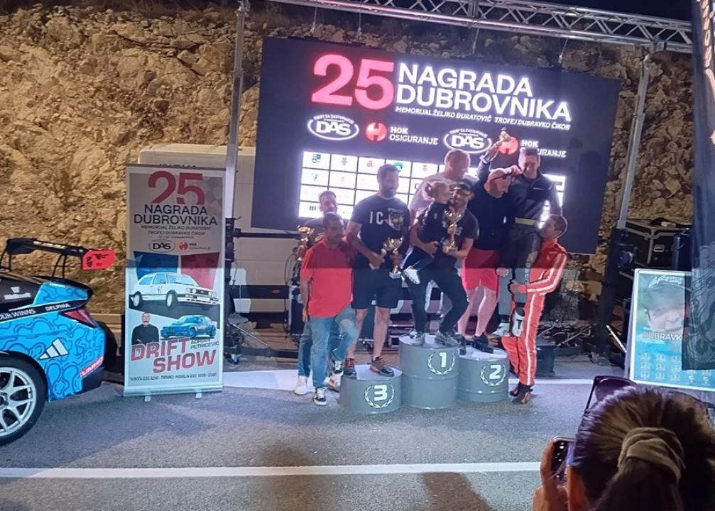 FOTO Auto karting klub Rogoznica sezonu brdskog automobilizma završio u Dubrovniku