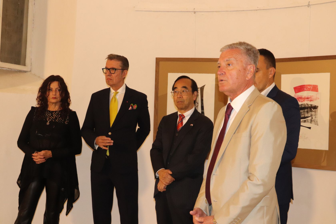 Otvorena izložba grafika Leona Zakrajšeka u Krševanu