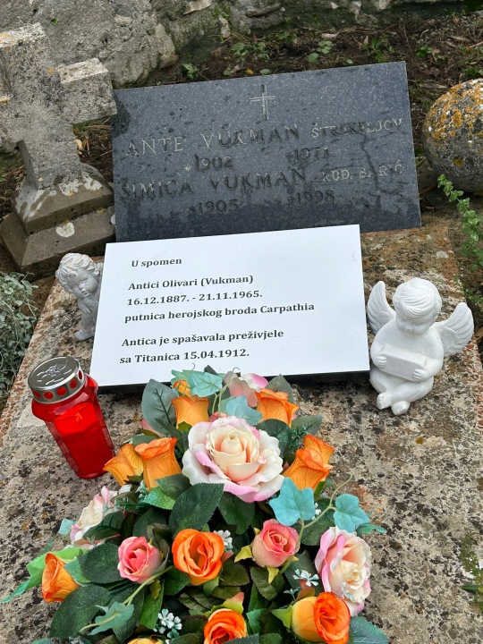Pirovčanka Antica pomagala je preživjelima s Titanica, a danas je dobila novu spomen-ploču