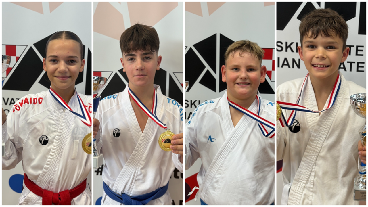 FOTO Karataši Okita među najboljima u državi: Četiri prvaka Hrvatske, ukupno osam medalja