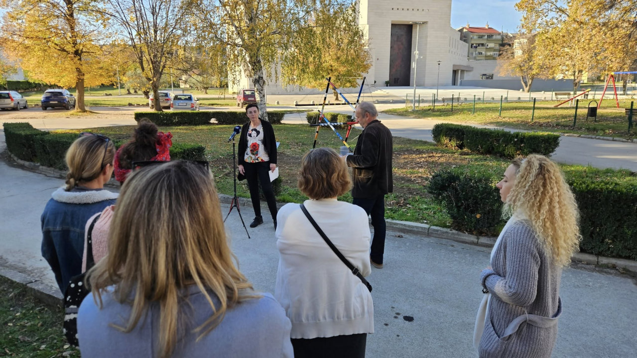 Knin dobio prvu umjetničku instalaciju, djelo umjetnika Milana Zoričića