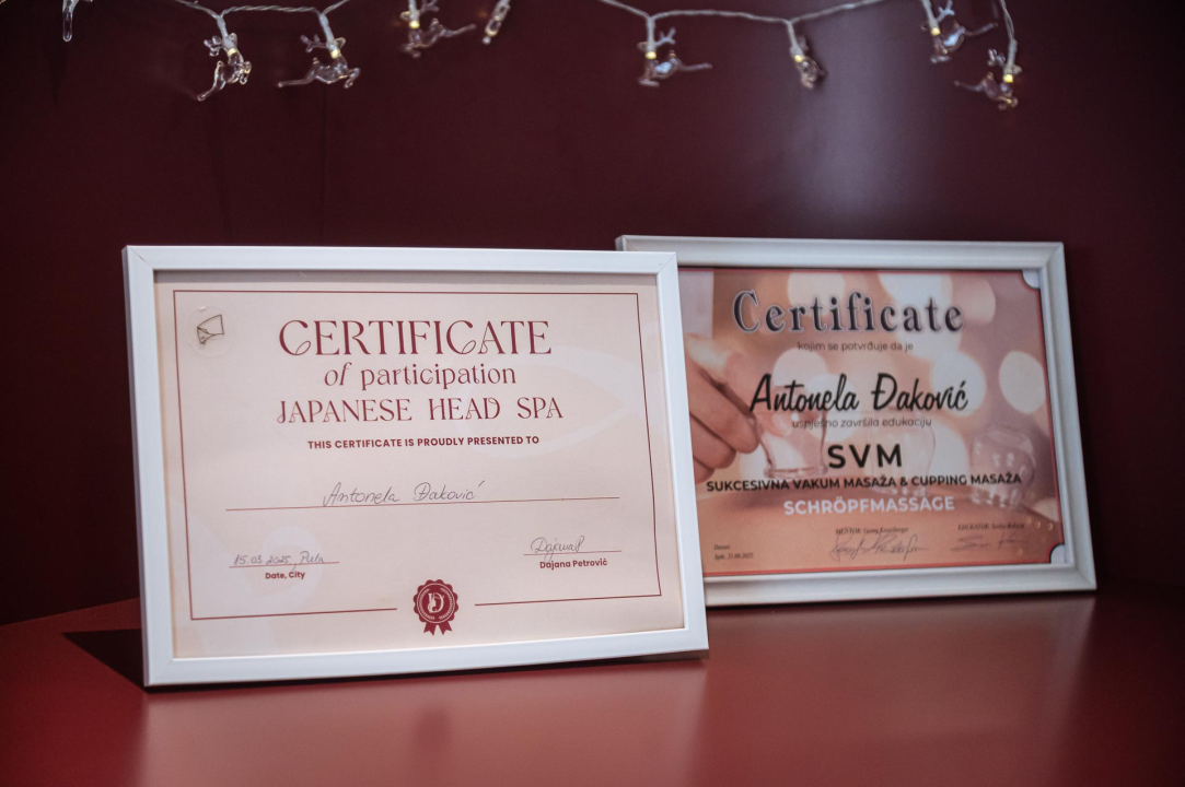 FOTO Kad svakodnevni stres postane previše, novootvoreni šibenski salon Aura Harmony ima rješenje!