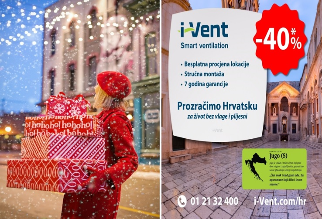 FOTO Svjež i zdrav zrak bez vlage i plijesni: Iskoristite posebnu akciju i ostvarite 40 posto popusta! 