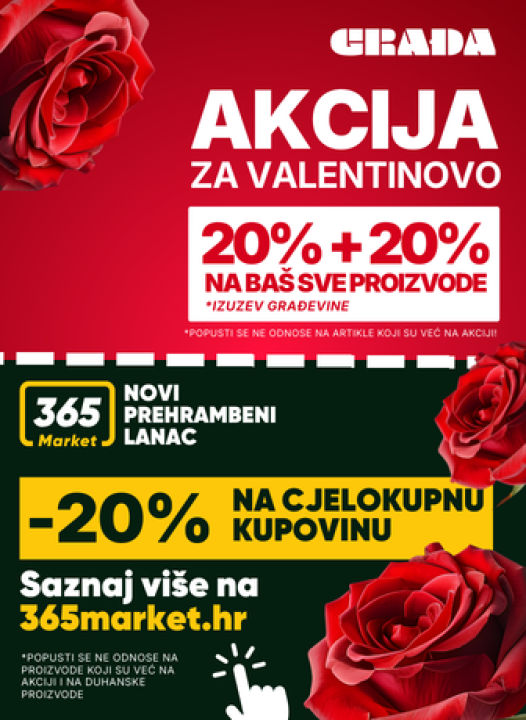 FOTO Više od 50.000 artikala na popustu – iskoristite Valentinovo!