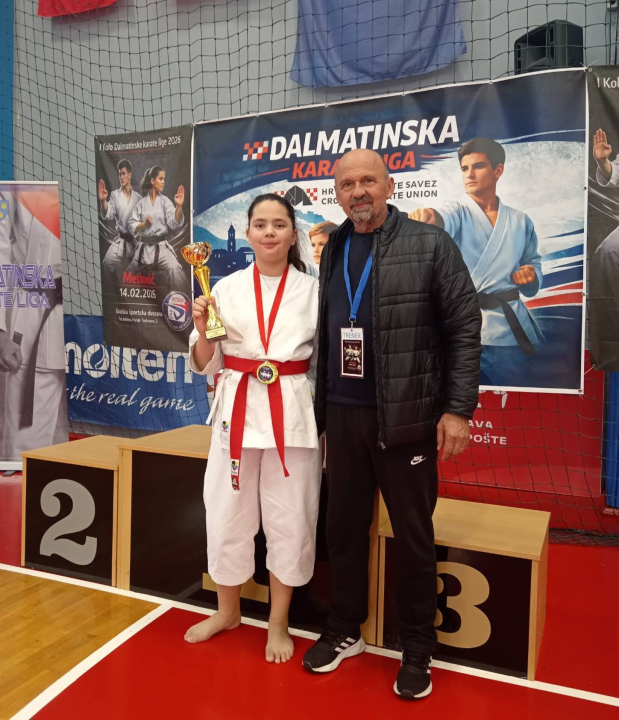 FOTO Svih devet karataša Šibenika uzelo medalju u prvom kolu Dalmatinske lige