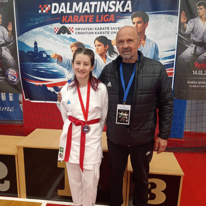FOTO Svih devet karataša Šibenika uzelo medalju u prvom kolu Dalmatinske lige