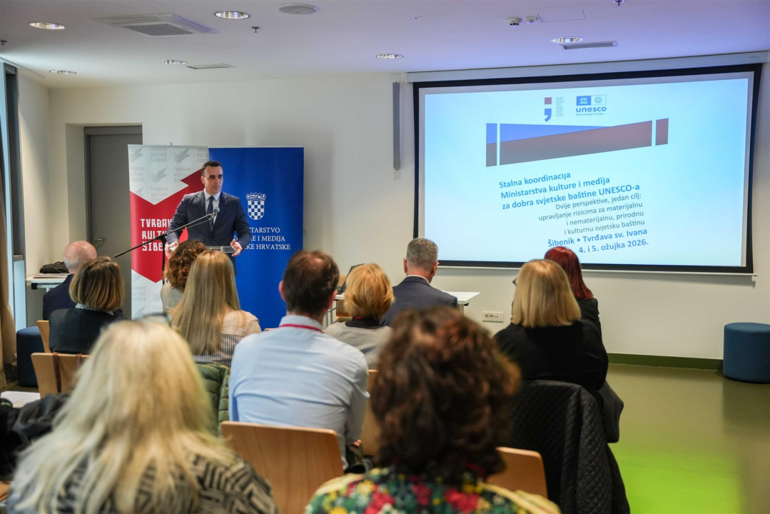 Šibenik domaćin Stalne koordinacije za UNESCO-ovu baštinu. Stigla i ministrica kulture