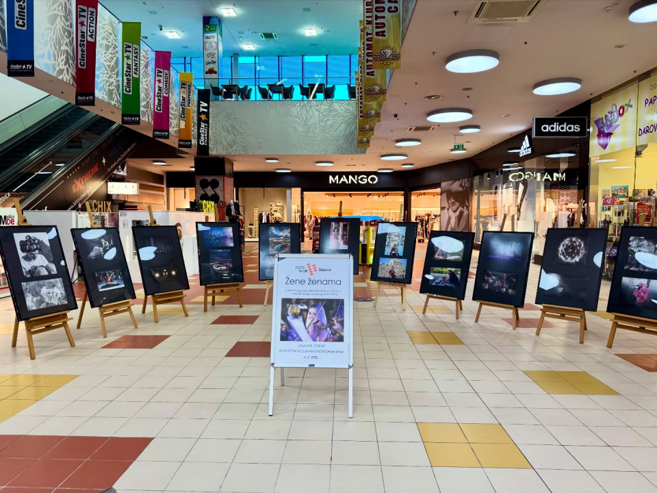 Foto klub Šibenik organizira izložbu 'Žene ženama' u Dalmare Shopping Centru