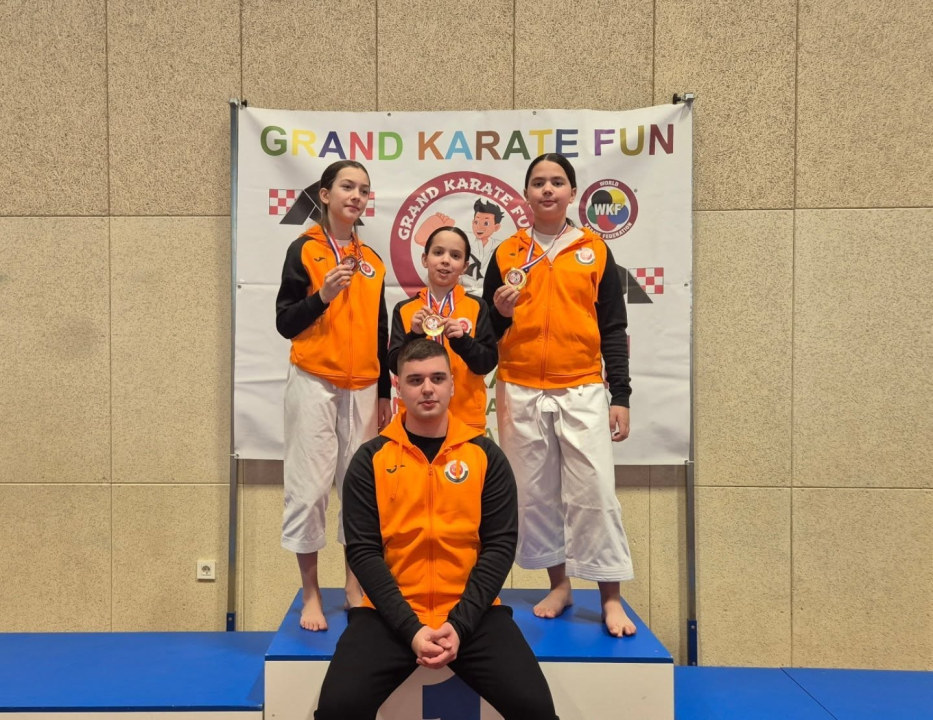 FOTO Cure iz KK Šibenik rasturile na Grand karate Kupu 