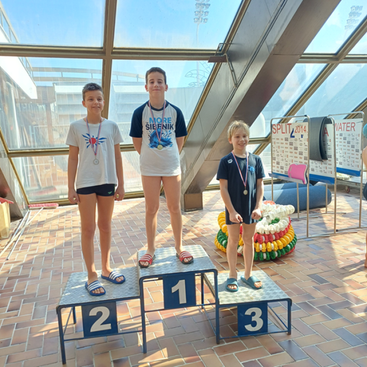 FOTO Plivačima Mora četiri medalje na 'Otvorenoj splitskoj ligi'