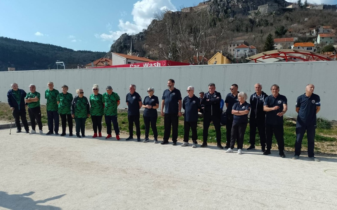 FOTO Počela Prva hrvatska liga u petanci: Dalmatino uspješan u Istri, Drnišani u debiju bolji od Kninjana
