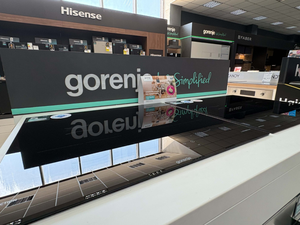 Opremate dom ili apartman? Građa donosi veliku akciju na sve Gorenje i Hisense uređaje!