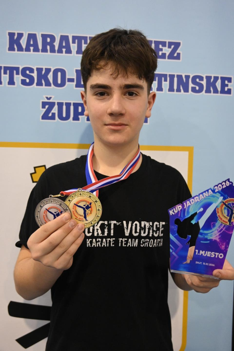 Karate klub 'Okit Vodice' najbolji na Kupu Jadrana u Splitu
