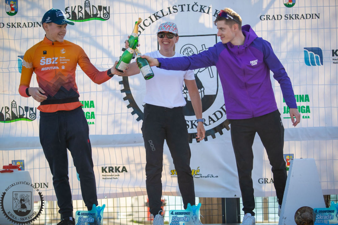 FOTO Biciklistička utrka '5. Skradin Granfondo' nudi uzbudljivi brdski cilj i spektakularnu trasu kroz NP Krka