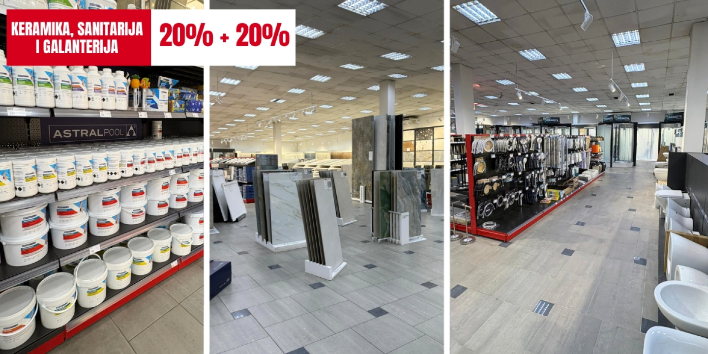 FOTO Velika uskrsna akcija u Građa prodajnim centrima: Preko 55 000 artikala na popustu! 