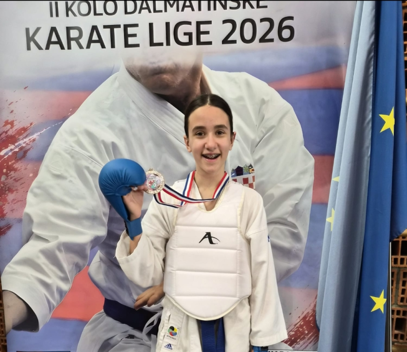 FOTO Karate klub Šibenik 1066 pobjednik 2. kola Dalmatinske lige