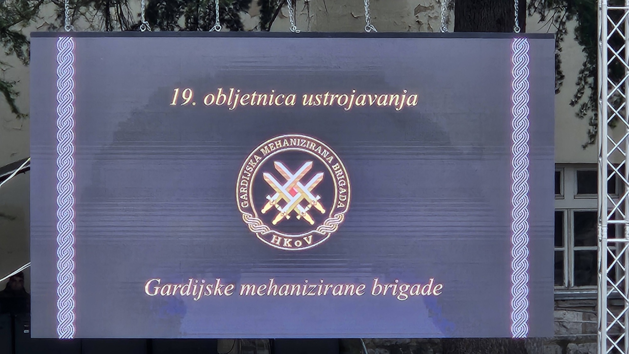 Svečano obilježavanje 19. obljetnice ustrojavanja Gardijske mehanizirane brigade