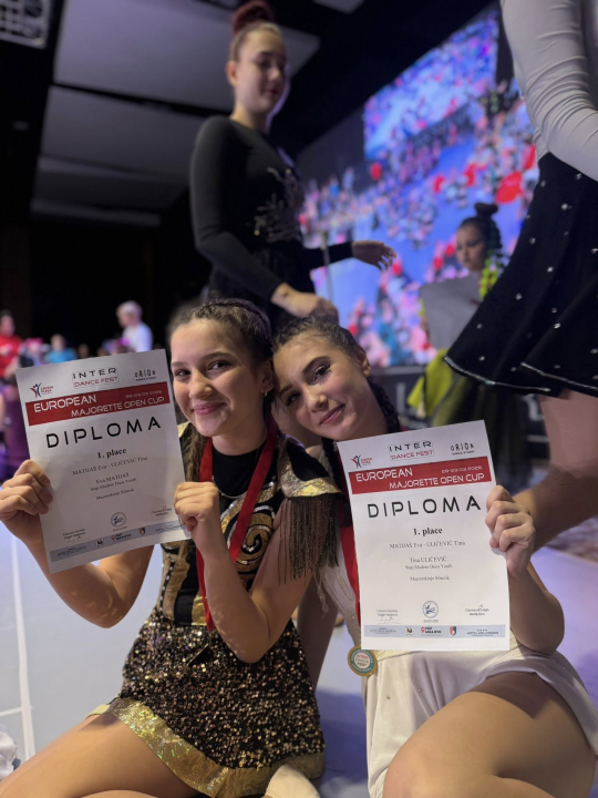 FOTO Pregršt medalja za šibenske mažoretkinje na 'Europskom otvorenu kupu'