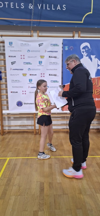 FOTO Šibenska stolnotenisačica Katja Mandić druga na 'Opatija openu'