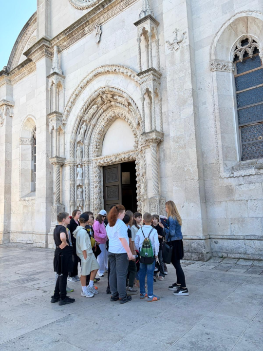 Šibenski školarci upoznali tajne graditelja katedrale