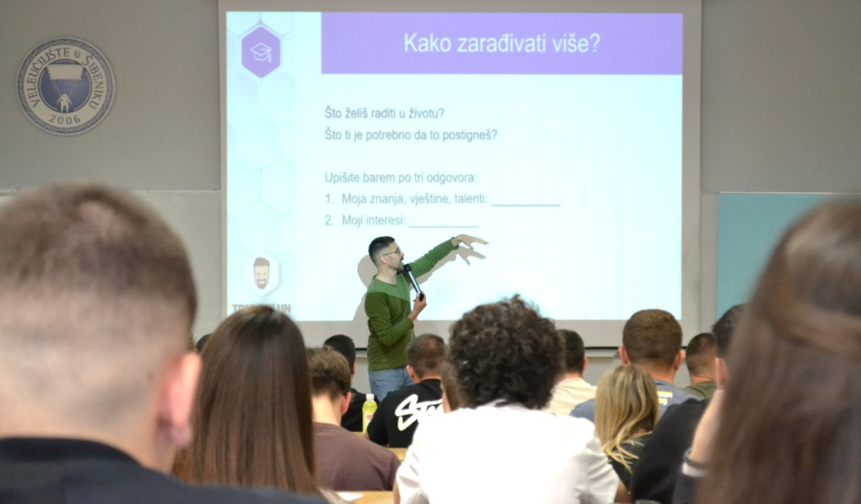 Toni Milun održao radionicu financijske pismenosti na VUŠ-u