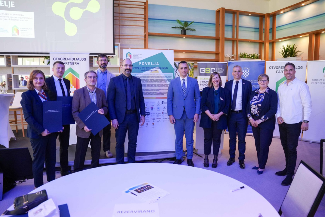 Grad Šibenik potpisnik Povelje o dekarbonizaciji zgrada do 2050. godine