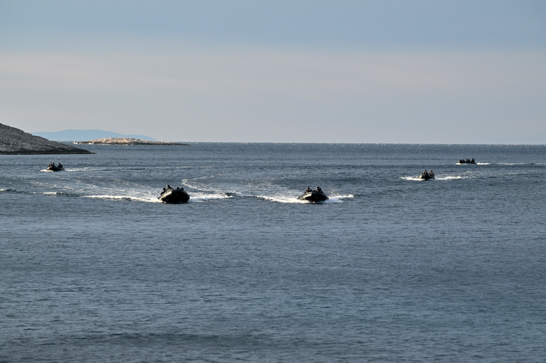 Hrvatska ratna mornarica provela vježbe na Žirju, u Zečevu i Kninu