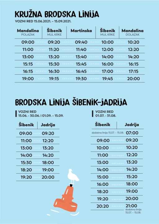 Danas kreće gradska brodska linija za Martinsku i Jadriju: Provjerite vozni red i cijene
