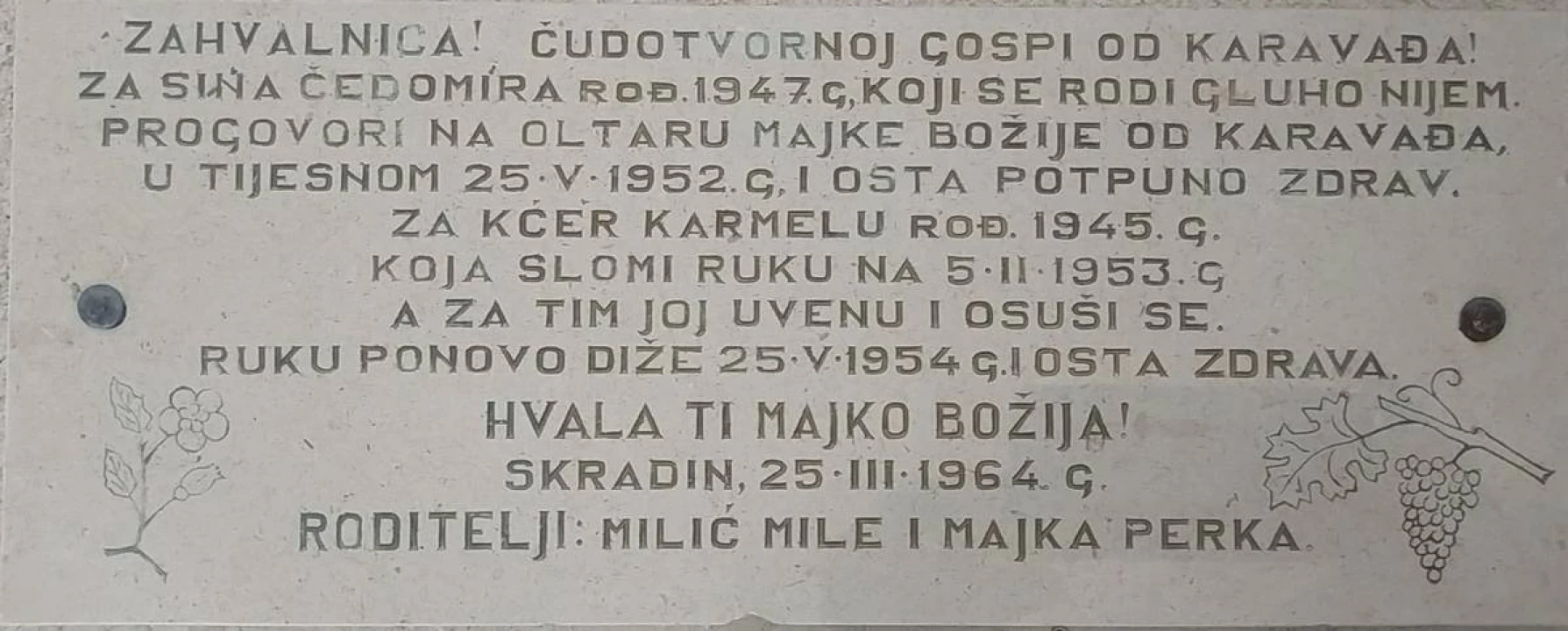 Proslavljena svetkovina Gospe od Karavaja u Tisnom: Središnju misu predvodio biskup Tomislav Rogić