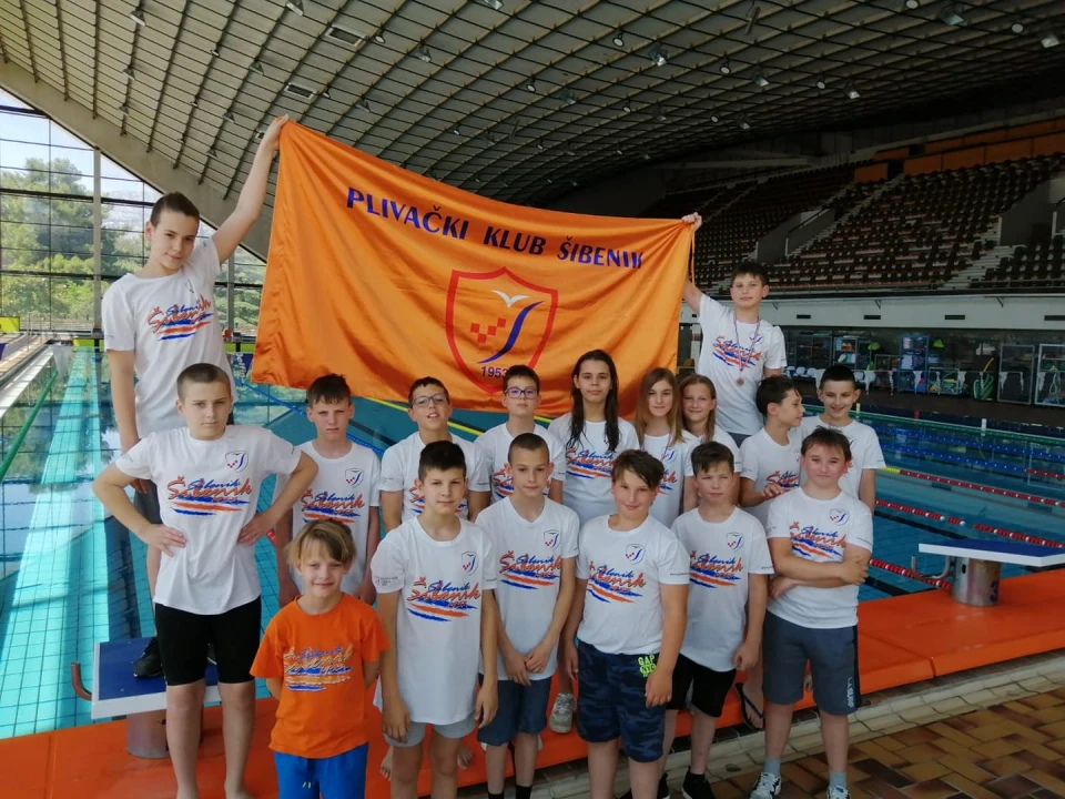 Dva člana Plivačkog klub Šibenik među 10 najboljih hrvatskih kadeta i mlađih juniora