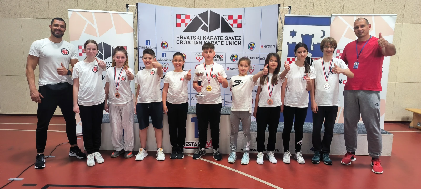 Četiri medalje za Karate klub Šibenik 1066 na Kupu Hrvatske za mlađe uzraste