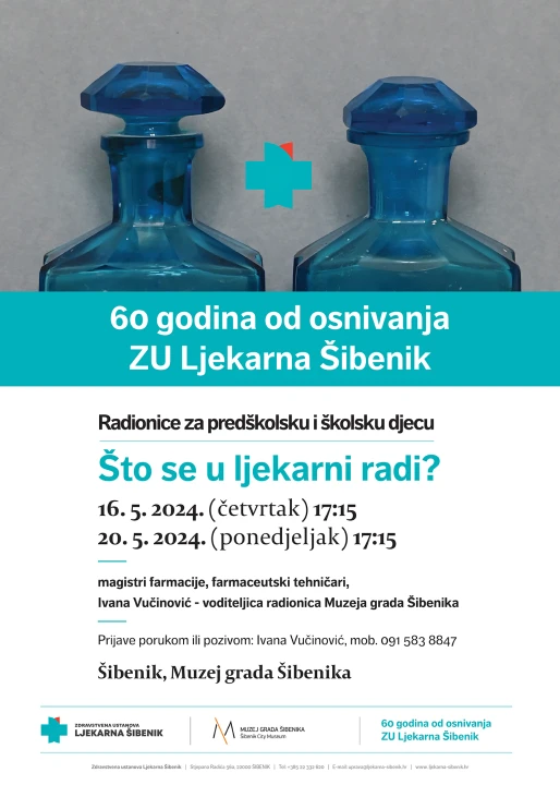 Ljekarna Šibenik osnovana je prije 60 godina, u povodu toga pripremili zanimljiv program