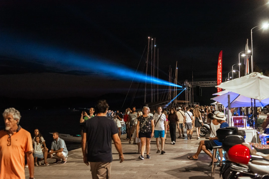 Uz Sjene, Big Band Šibenik i DJ-a obilježen dan kad je Šibenik dobio javnu rasvjetu na izmjeničnu struju