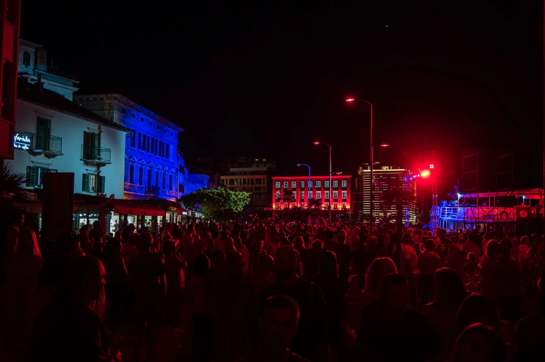 Šibenik impresivnim dron showom obilježio jubilarno izdanje manifestacije Light is life