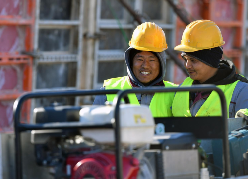 Fotografija 1 - Napreduju radovi na izgradnji nadvožnjaka na čvoru Mandalina