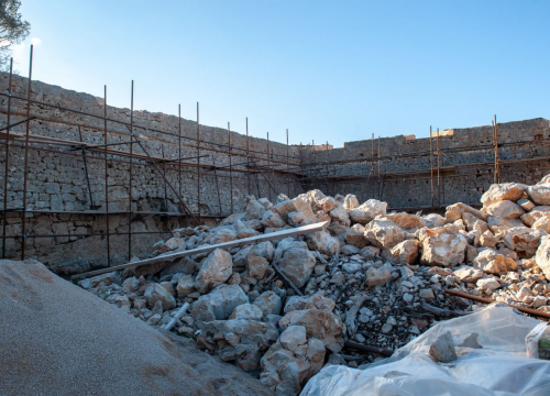 Fotografija 6 - Sv. Ivan izgleda neprepoznatljivo, zgrada koja je niknula bit će zakamuflirana: 'Tvrđavu svečano otvaramo na Dan grada'