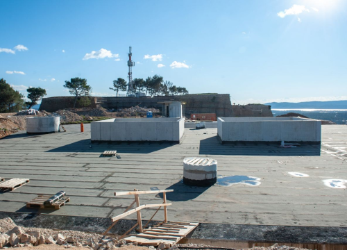 Fotografija 20 - Sv. Ivan izgleda neprepoznatljivo, zgrada koja je niknula bit će zakamuflirana: 'Tvrđavu svečano otvaramo na Dan grada'