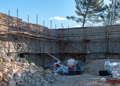 Fotografija 21 - Sv. Ivan izgleda neprepoznatljivo, zgrada koja je niknula bit će zakamuflirana: 'Tvrđavu svečano otvaramo na Dan grada'