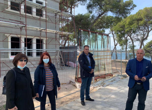 Posjetiteljski centar u Minerskoj poprima oblik: Gradit će se i amfiteatar, dječje igralište, saditi nova stabla...