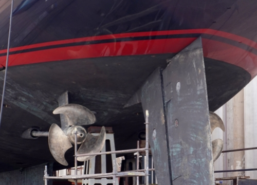 Fotografija 7 - U Iskra brodogradilištu Šibenik servisirana mega jahta Burrasca vrijedna oko 15,5 milijuna dolara