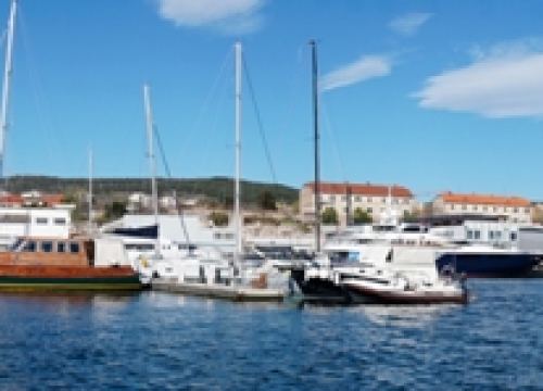 Fotografija 4 - U Iskra brodogradilištu Šibenik servisirana mega jahta Burrasca vrijedna oko 15,5 milijuna dolara